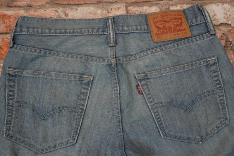 Levi's 511 W31 l32 azzurro #210