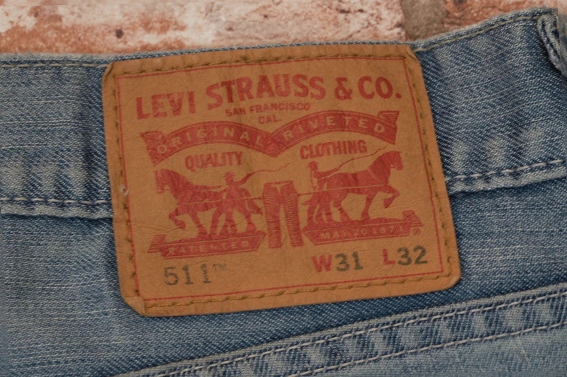 Levi's 511 W31 l32 azzurro #210