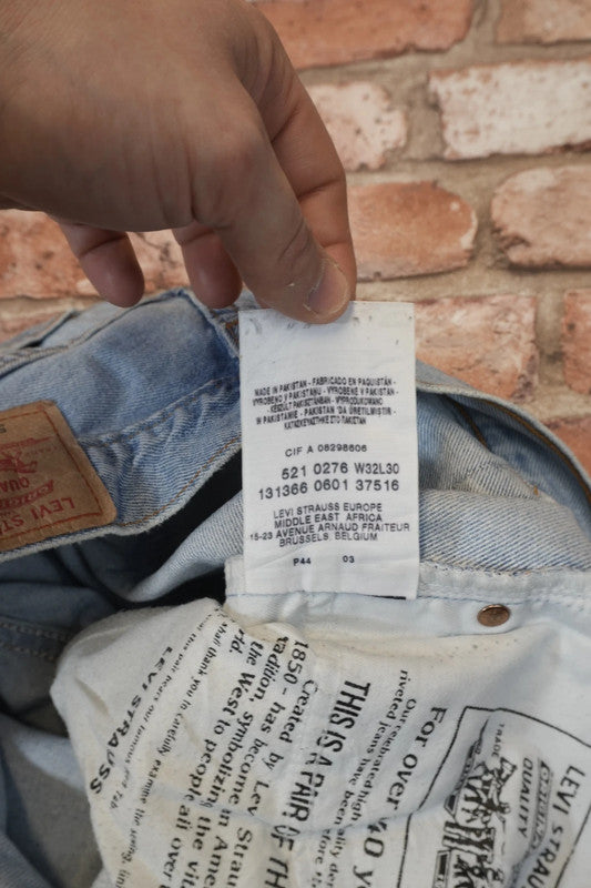 Levis's 521 W32 L30 #214