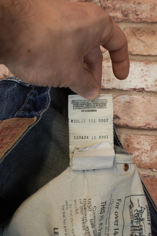 Levi's 521 W32 L32 #222