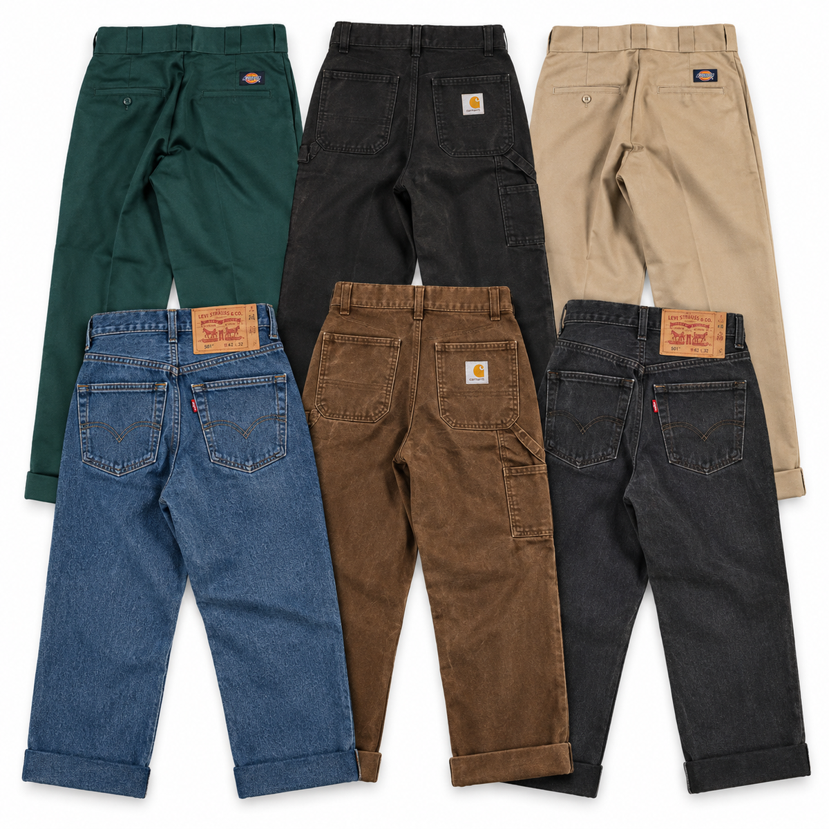 OVERSIZE RESELLER BOX – Jeans & Pantaloni Vintage W40+