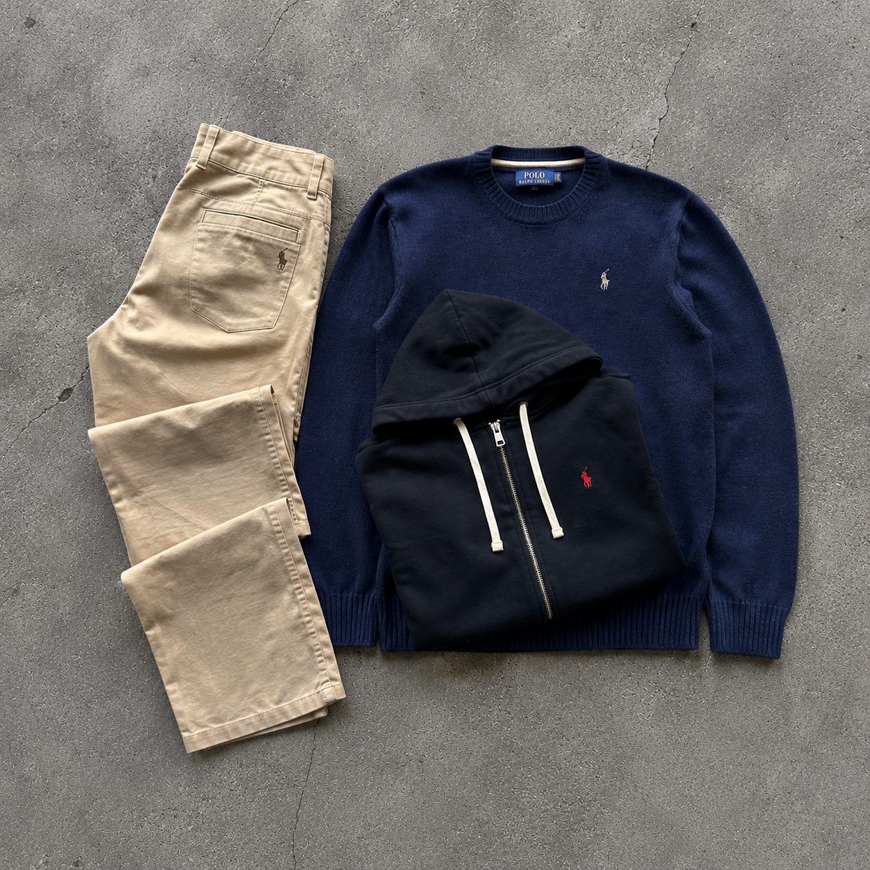 RALPH LAUREN E TOMMY HILFIGER BOX - 3 PEZZI MYSTERY BOX