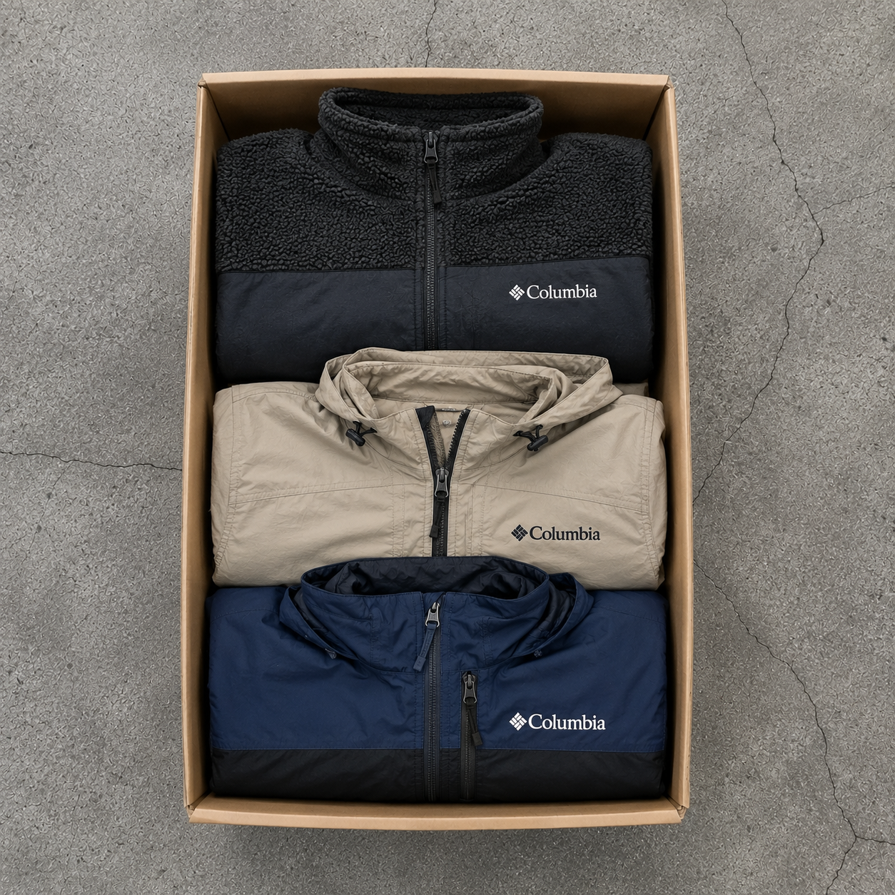 COLUMBIA - 3 PEZZI MYSTERY BOX