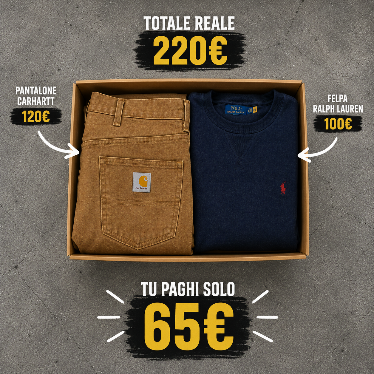 OUTFIT PREMIUM VINTAGE - 2 PEZZI MYSTERY BOX