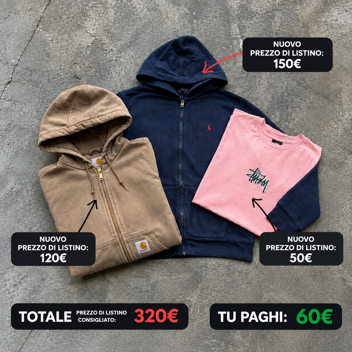 OUTFIT DONNA - 3 PEZZI MYSTERY BOX