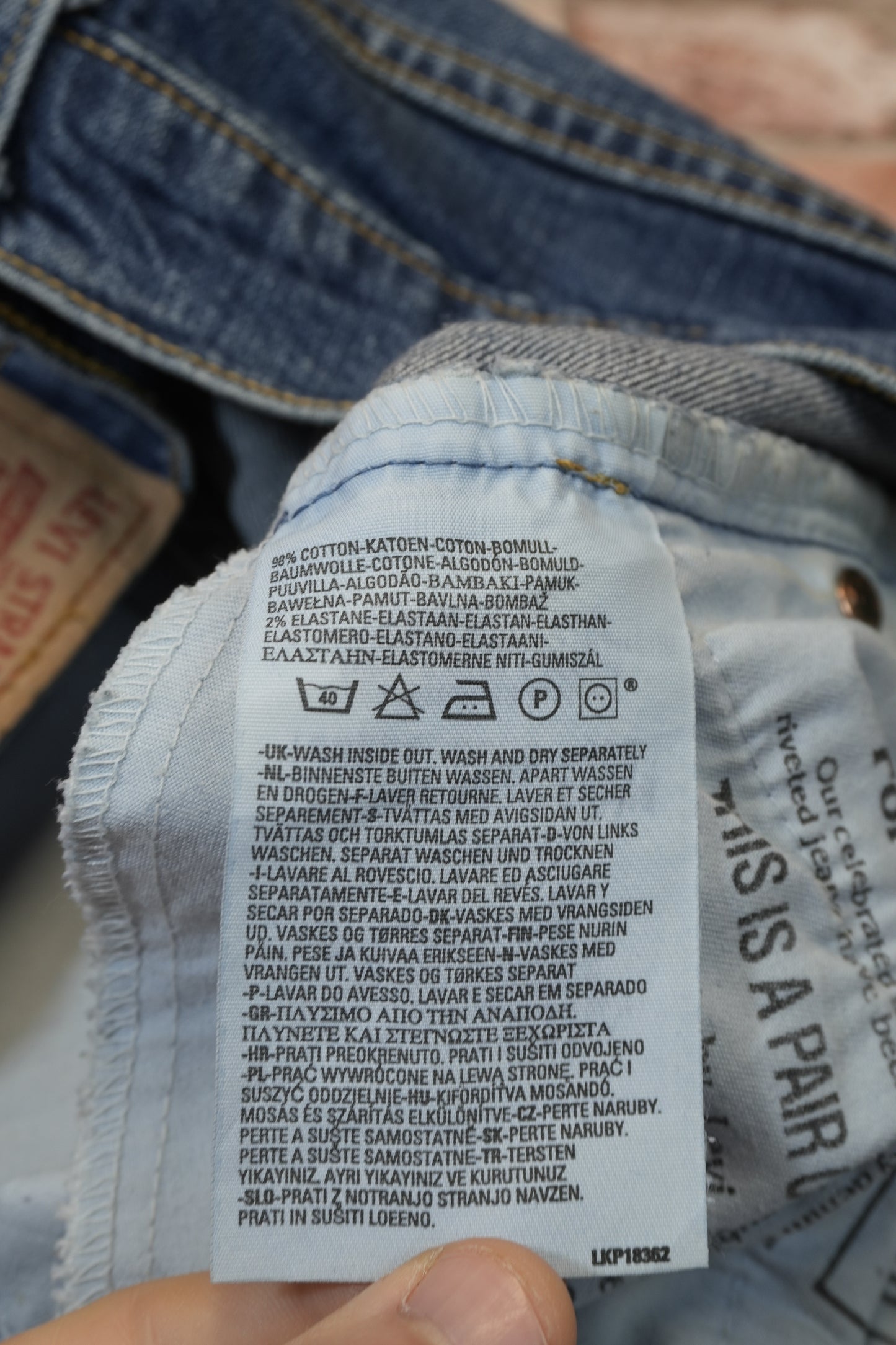 Levi's 529 W29 L32  #290