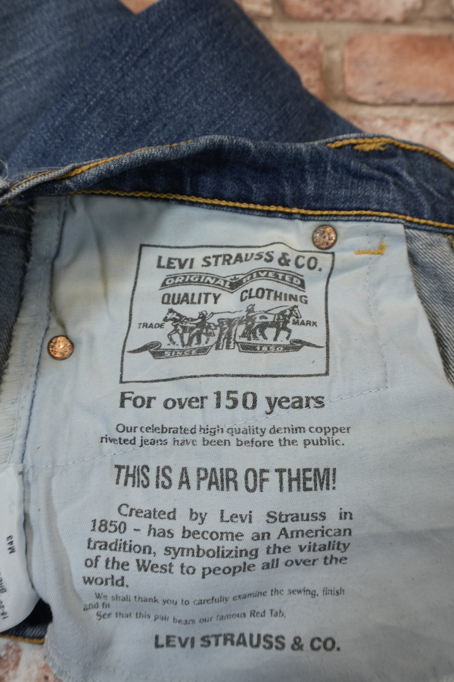 Levi's 529 W29 L32  #290
