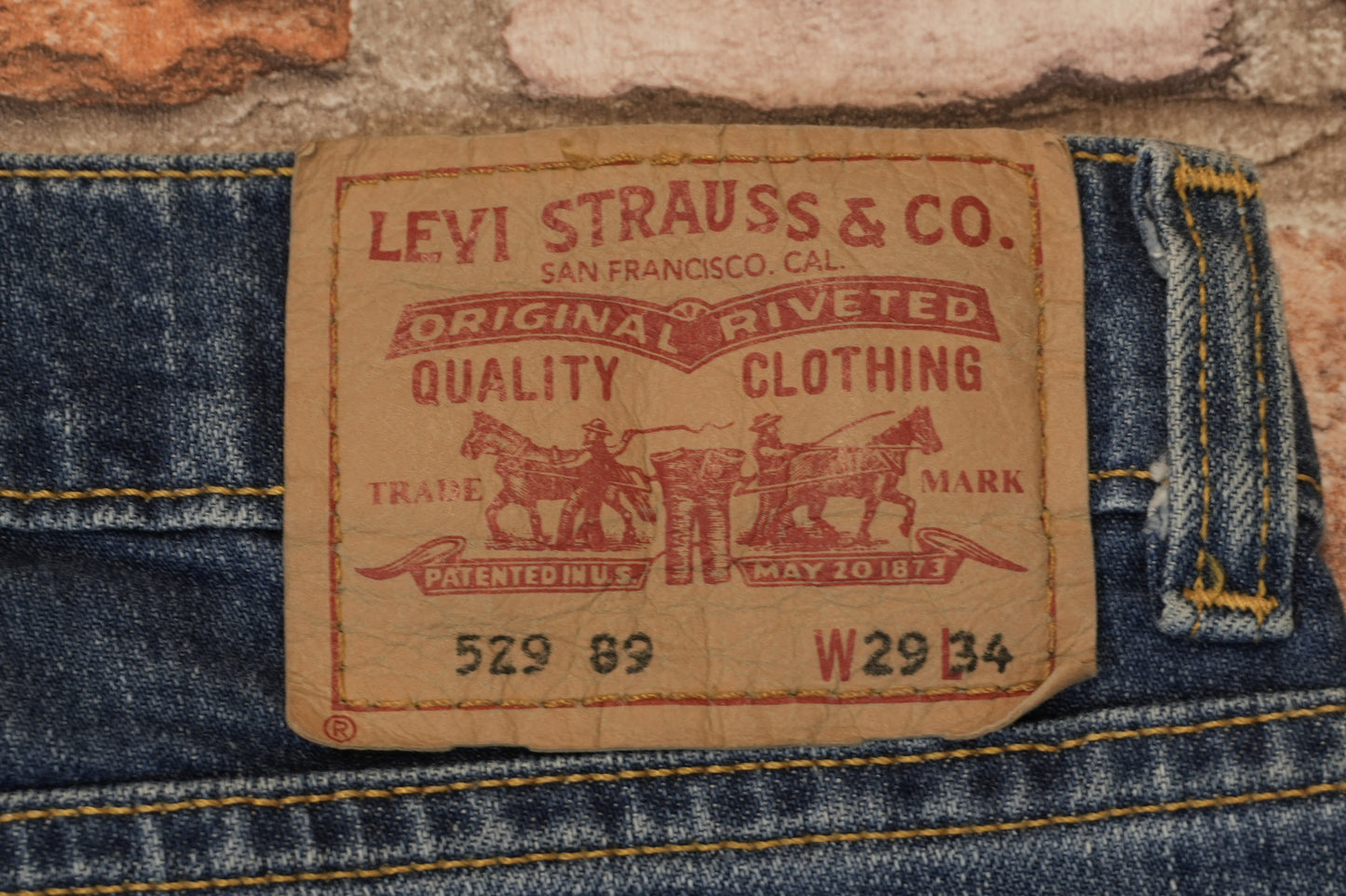 Levi's 529 W29 L32  #290