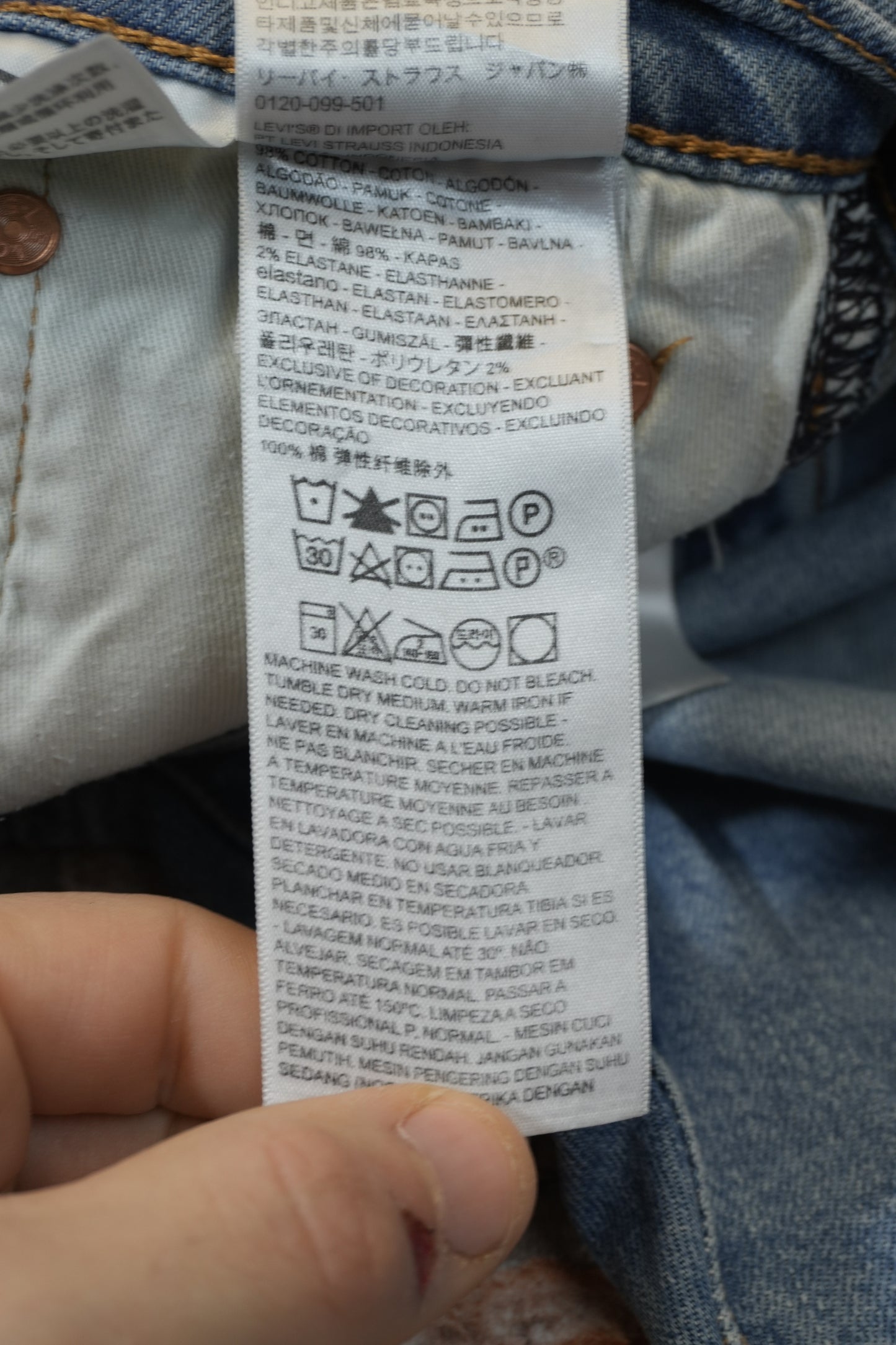 Levi's 512 W30 L28 #293