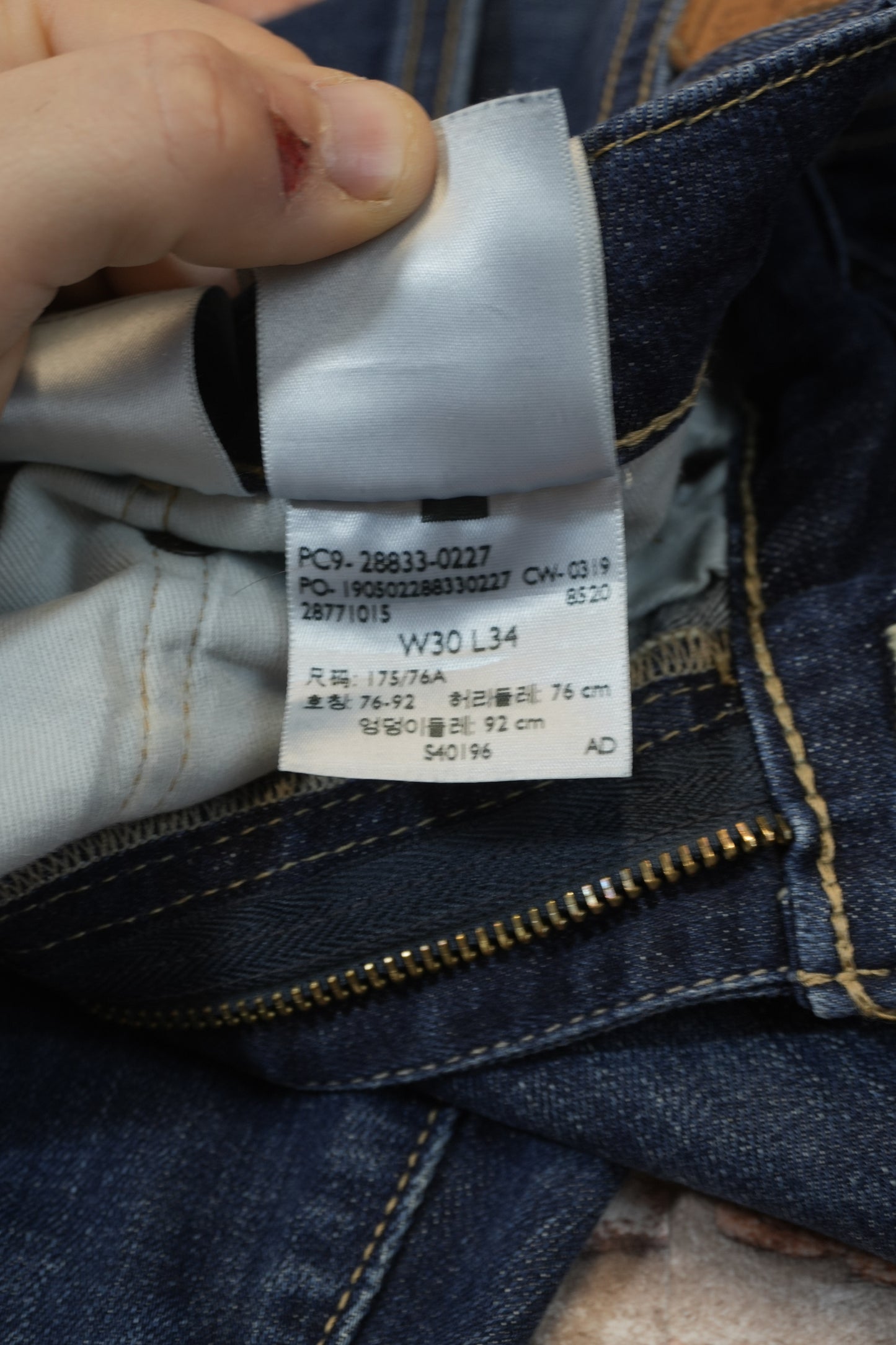 Levi's 512 W30 L34 #295