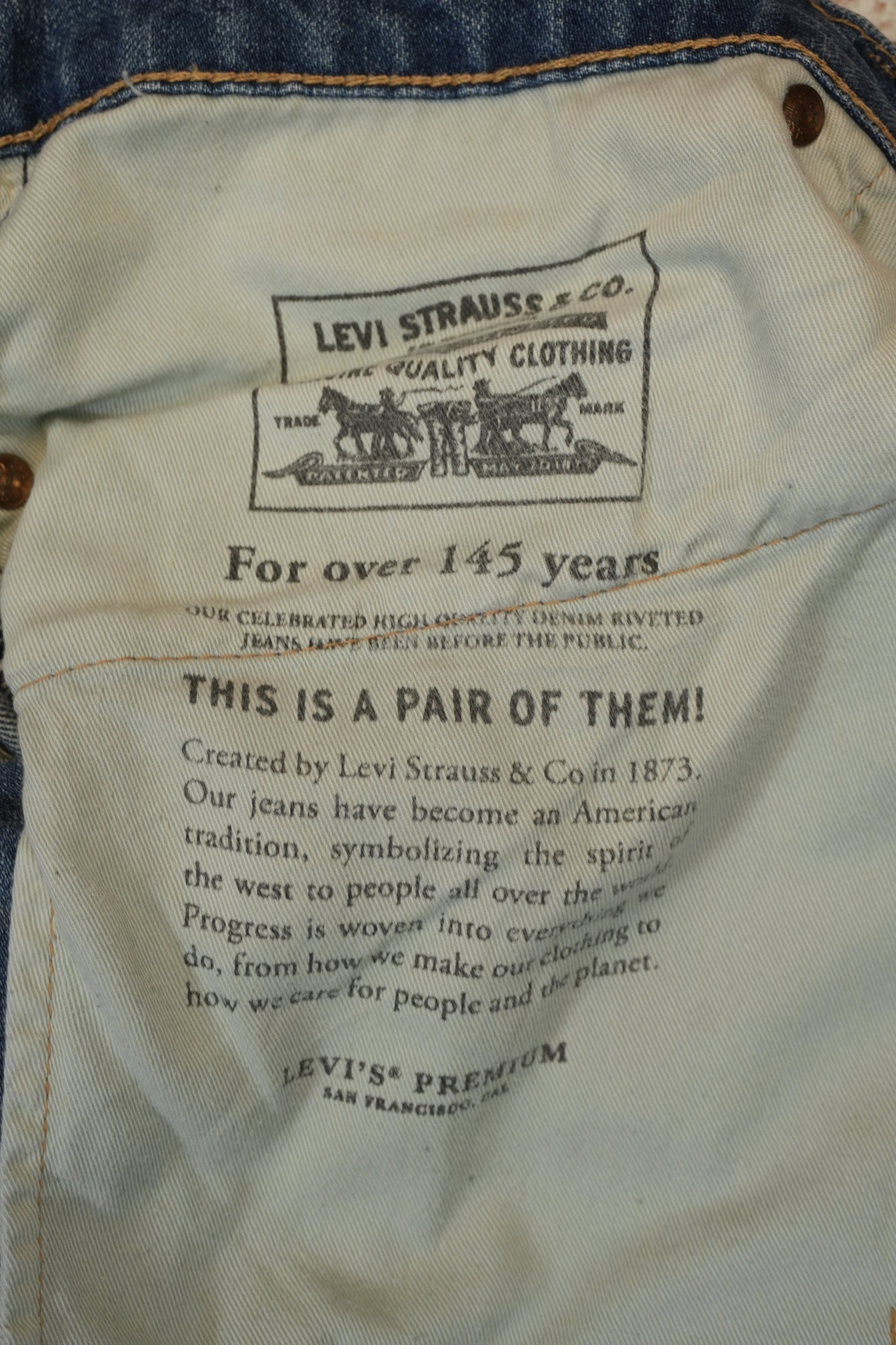 Levi's 511 W34 L34 #307