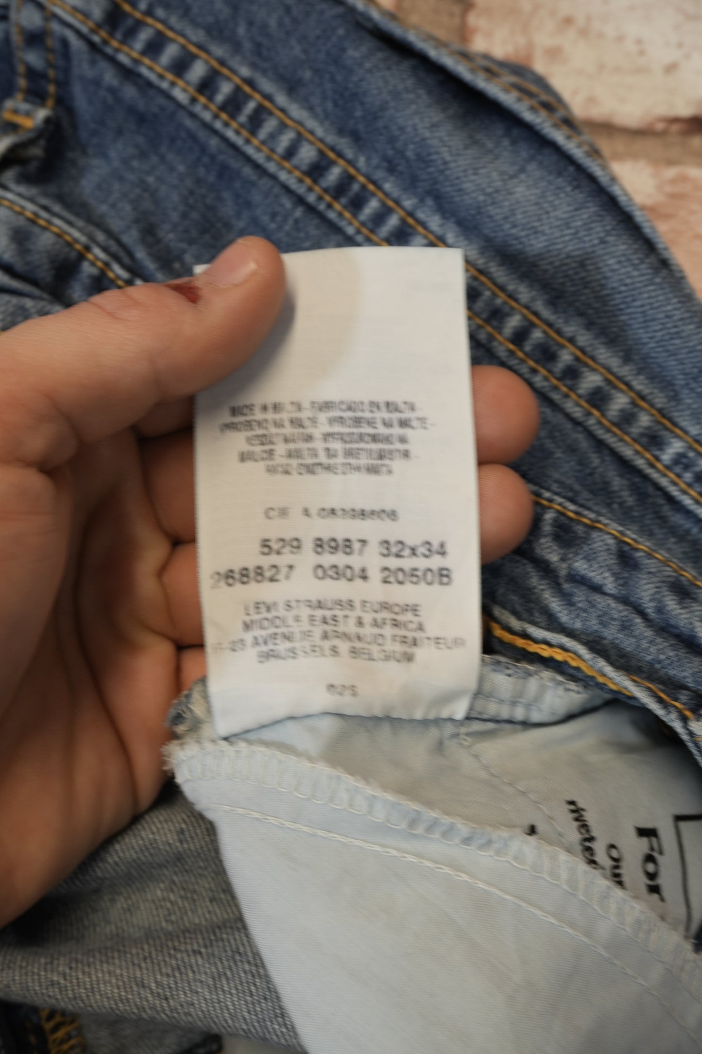 Levi's 529 W32 L30 #309