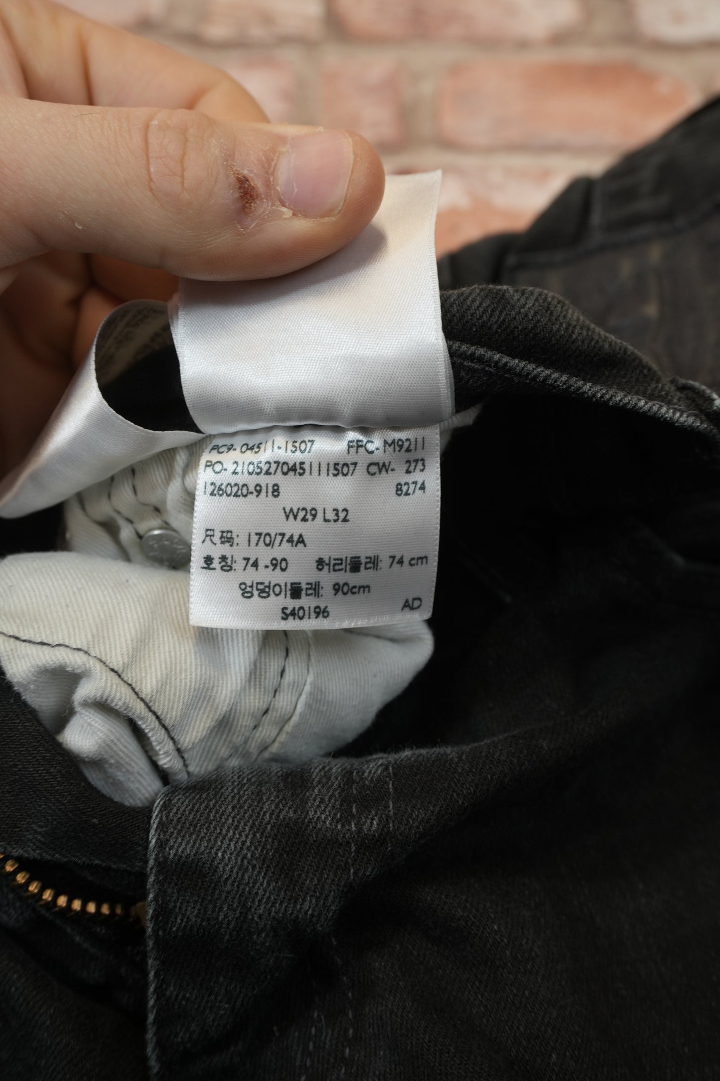 Levi's 511 W28 L32 #322