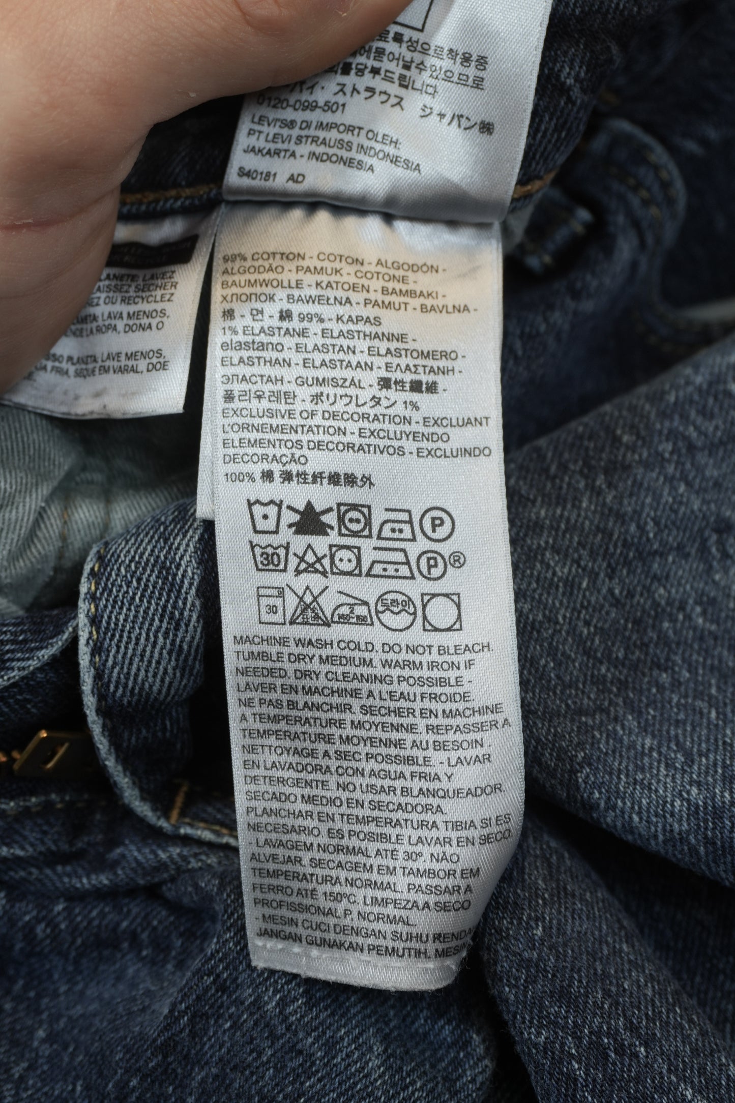 Levi's 511 W30 L30 #323