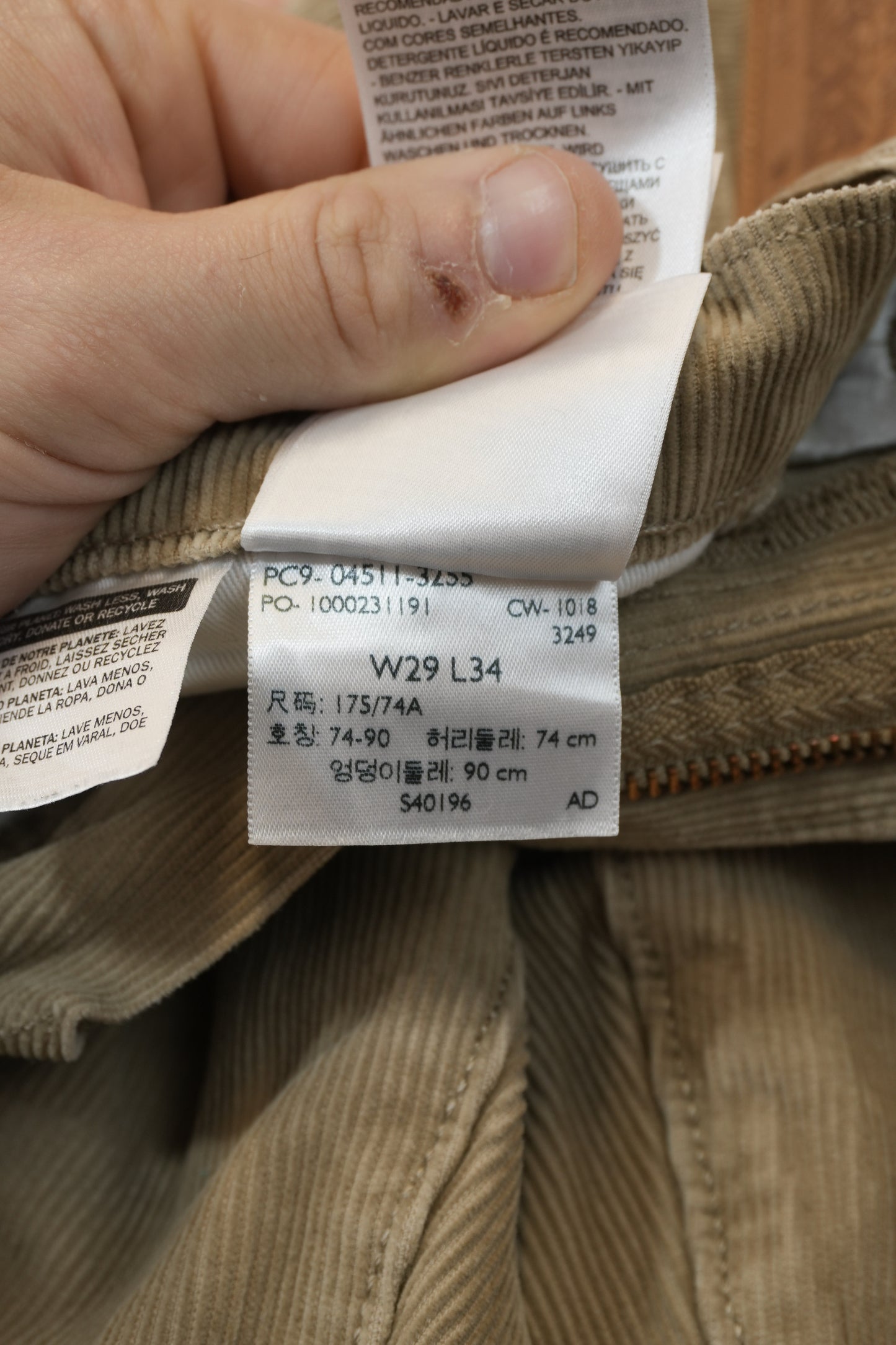 Levi's 511 W29 L28 #324