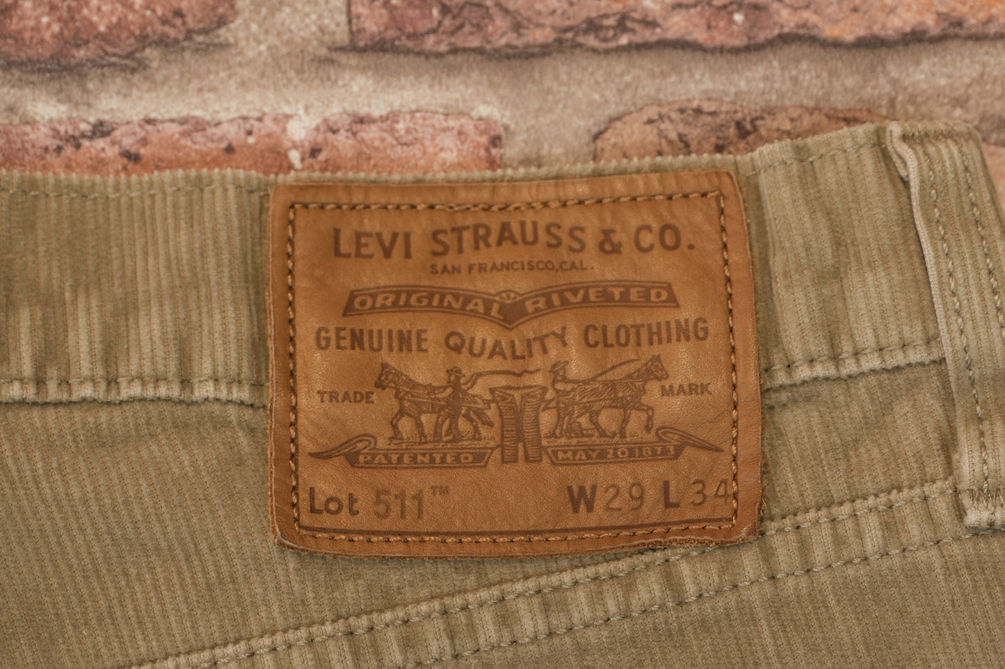 Levi's 511 W29 L28 #324