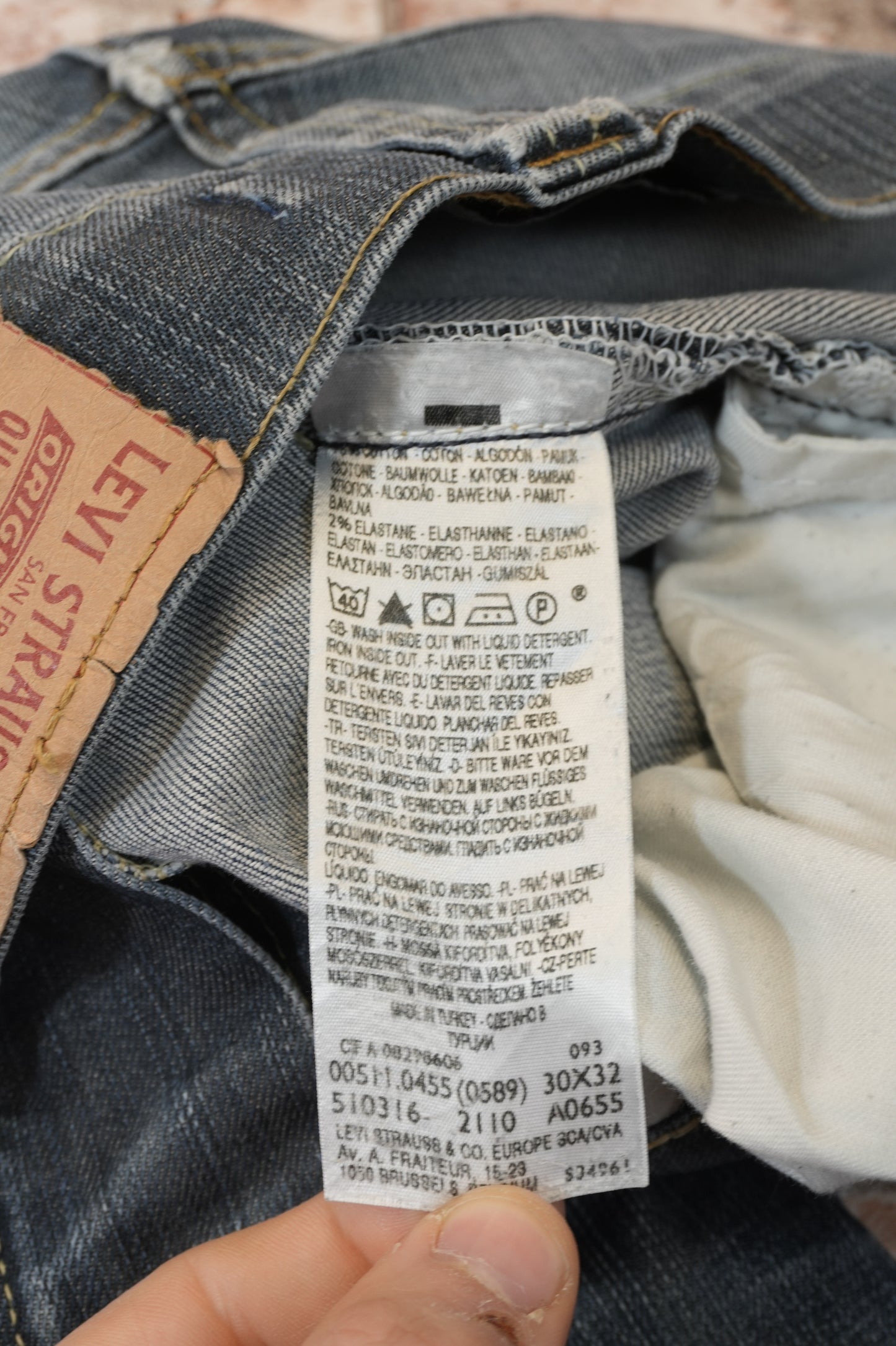 Levi's 511 W30 L32 #325