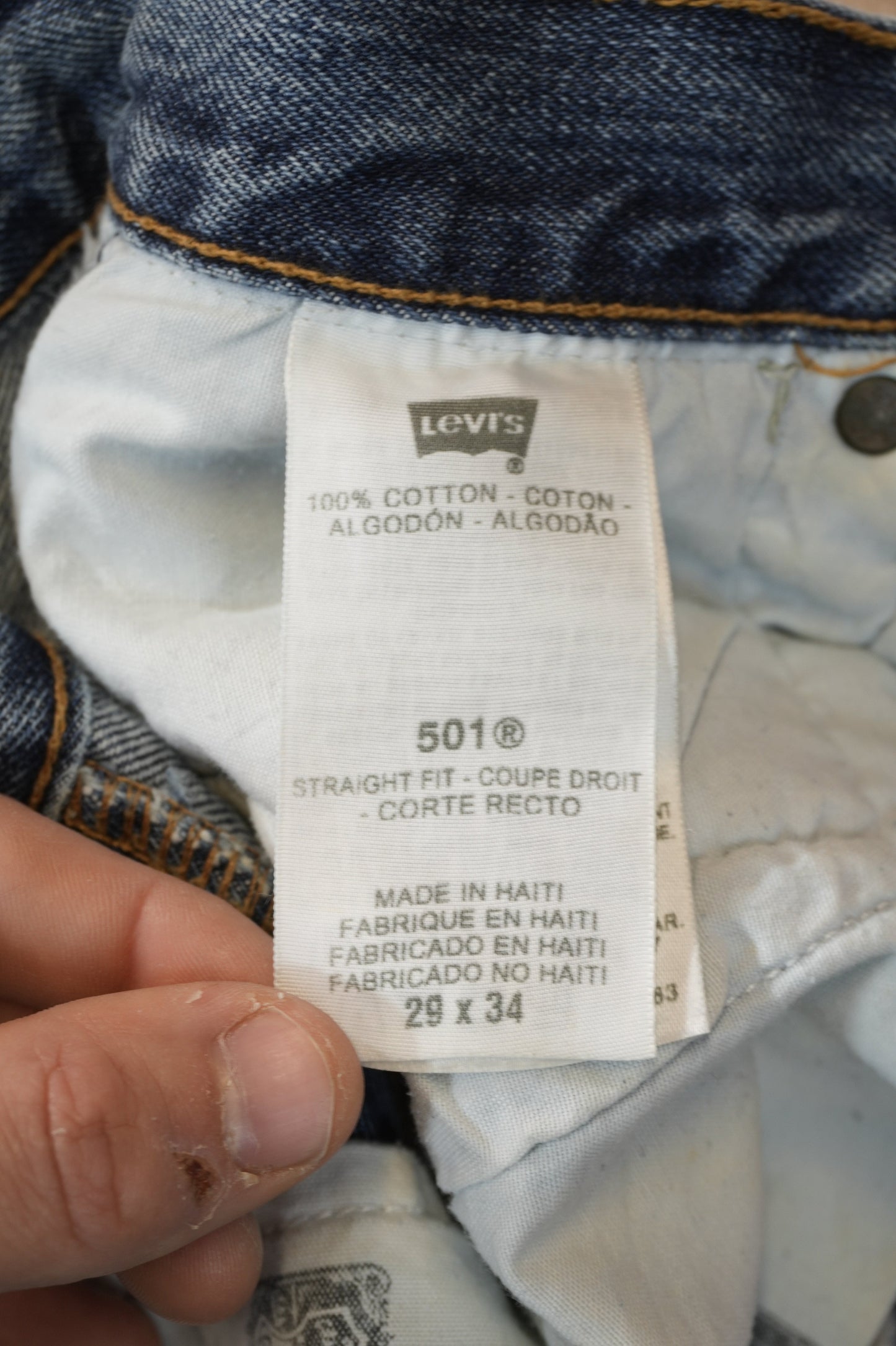 Levi's 501 W29 L28 #332