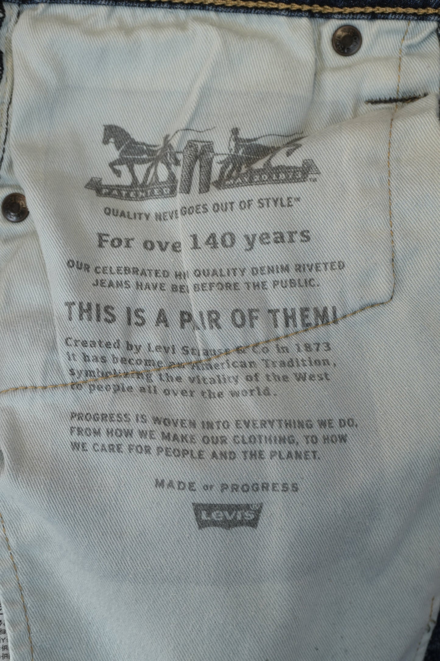 Levi's 512 W29 L28 #334