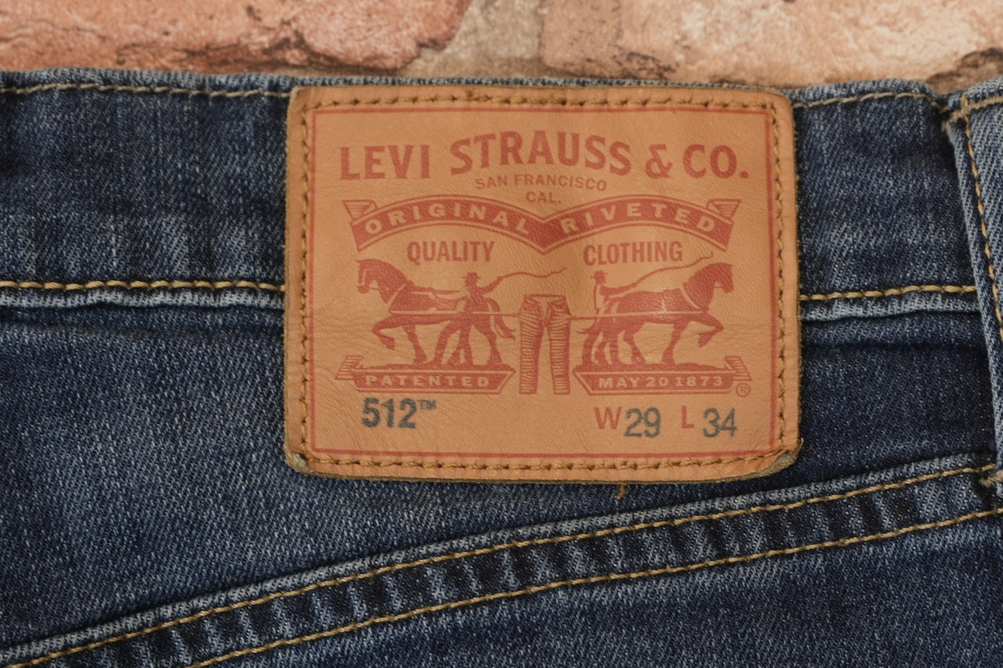 Levi's 512 W29 L28 #334