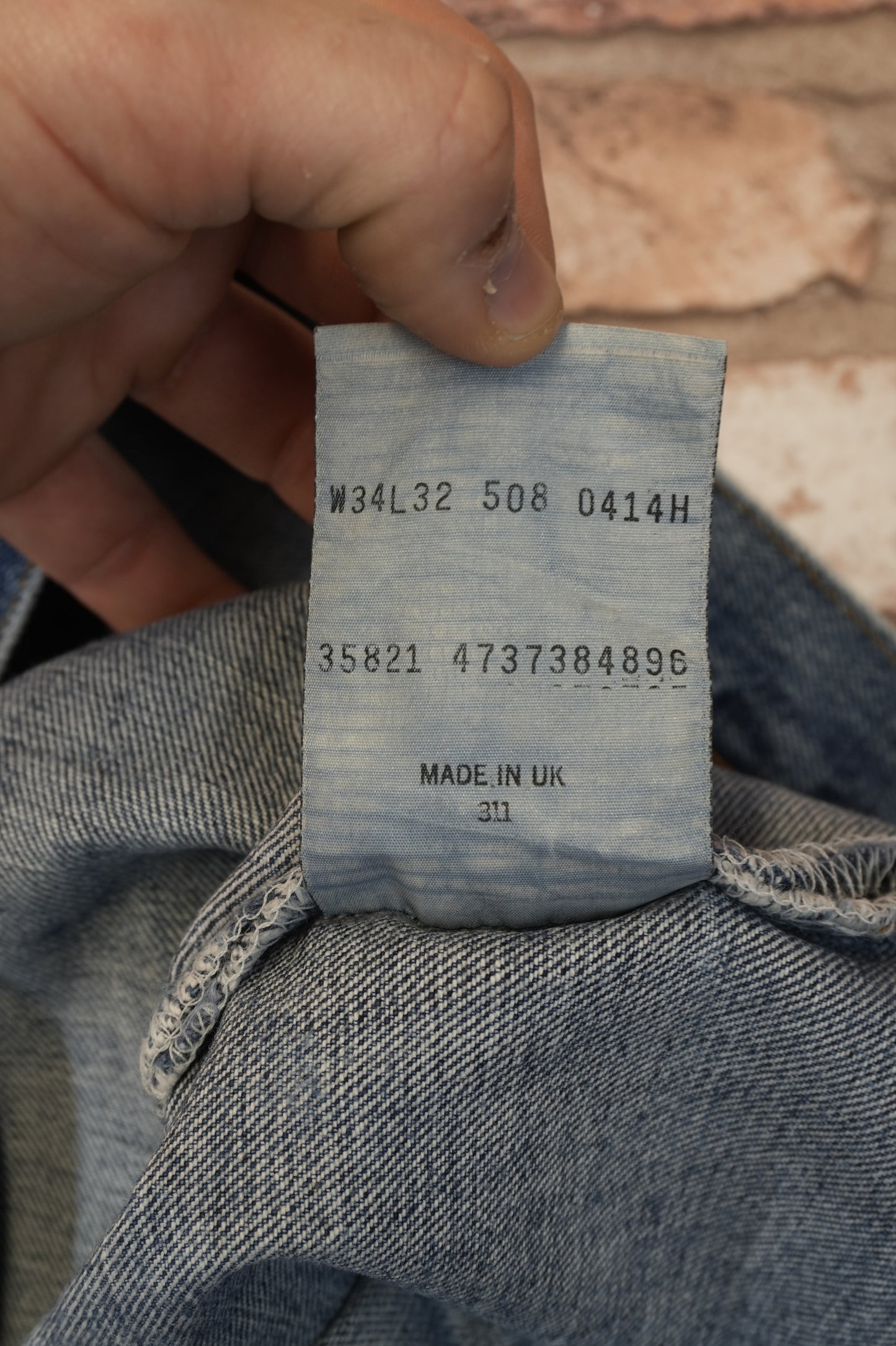Levi's 508 W34 L34 #335