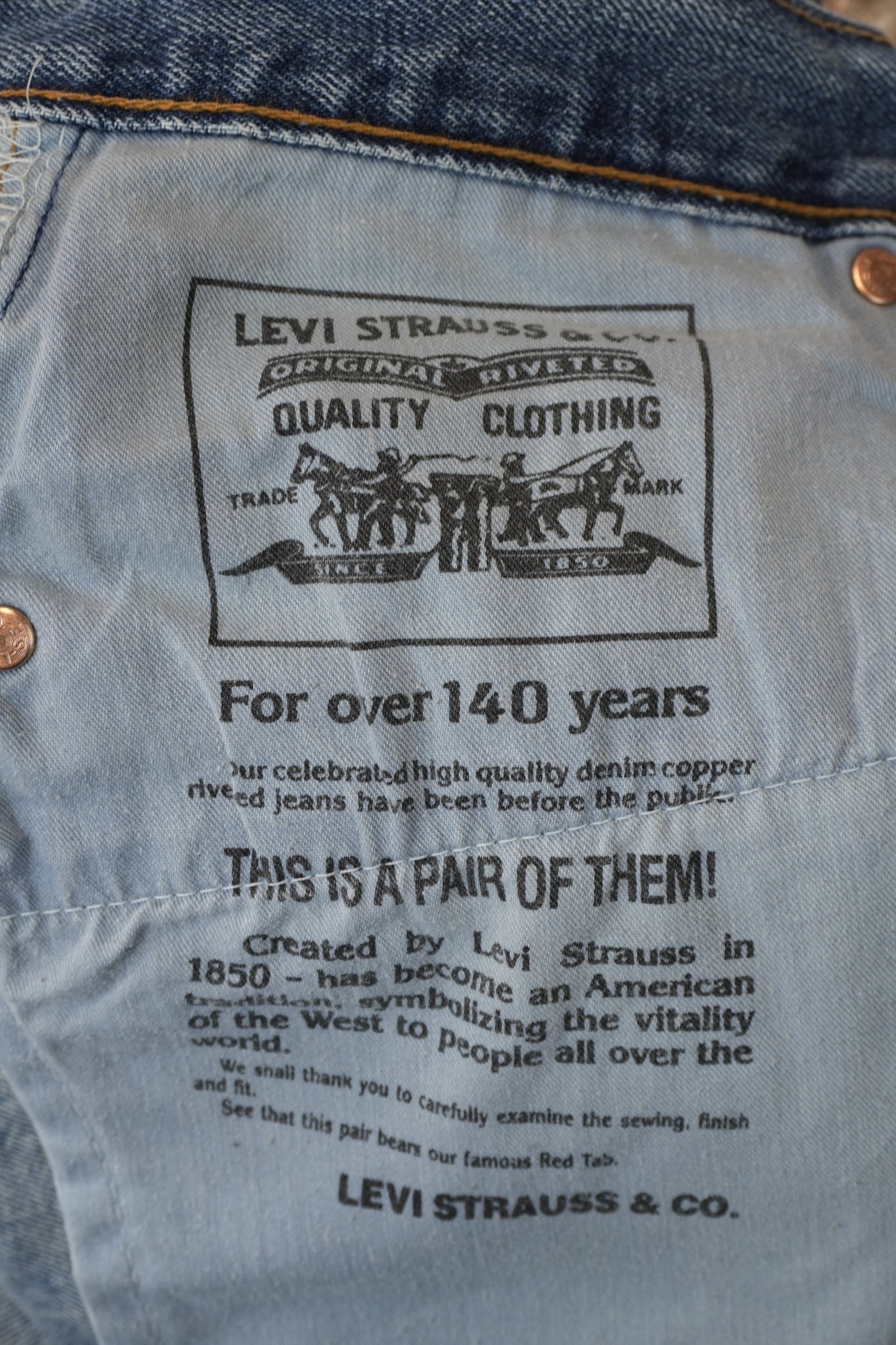 Levi's 508 W34 L34 #335