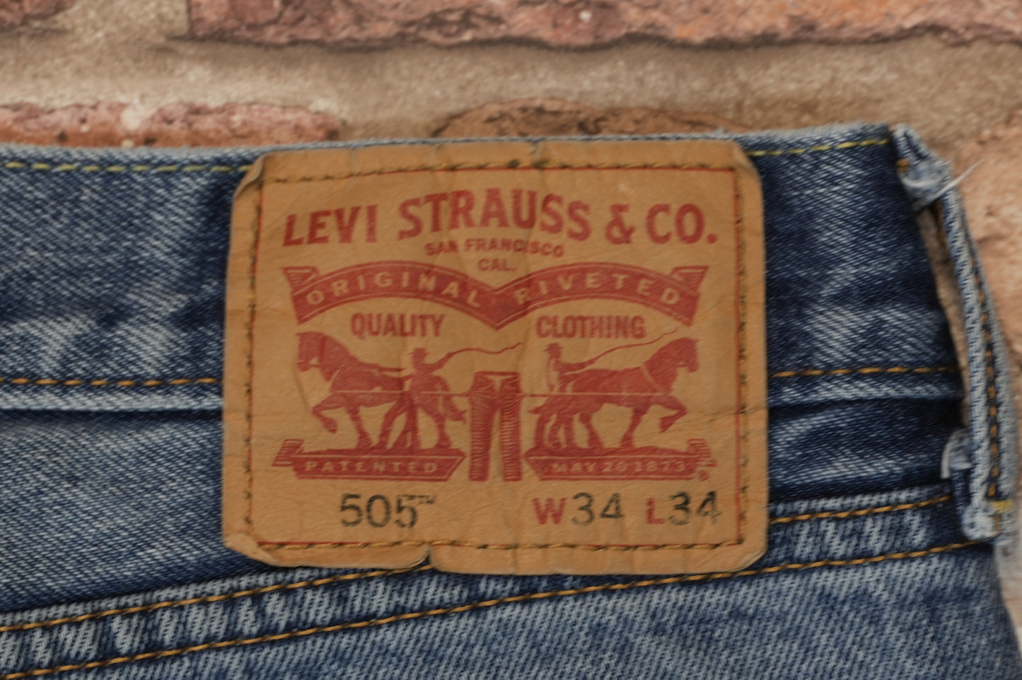 Levi's 505 W34 L34 #338