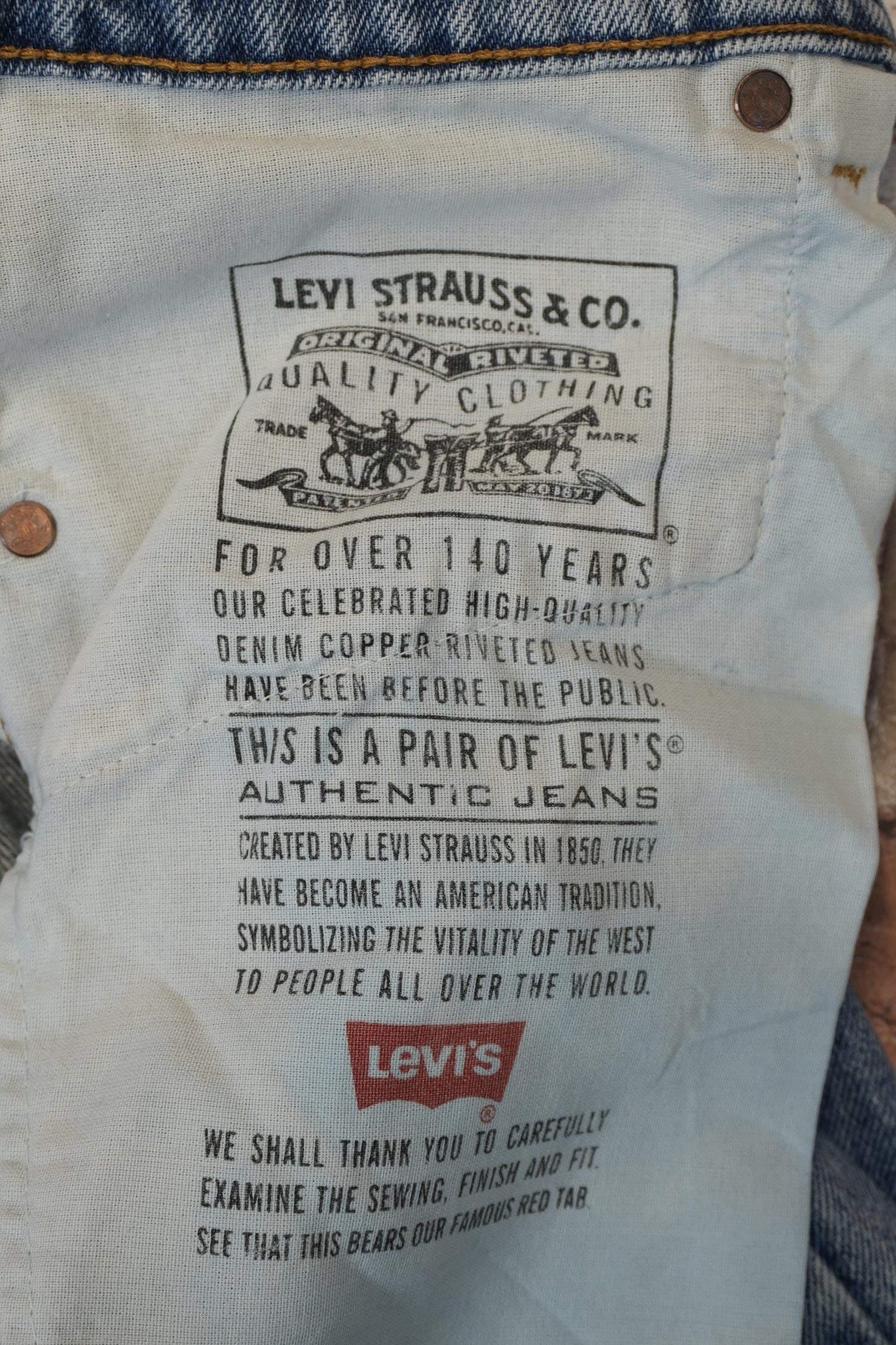 Levi's 550 W34 L28 #341
