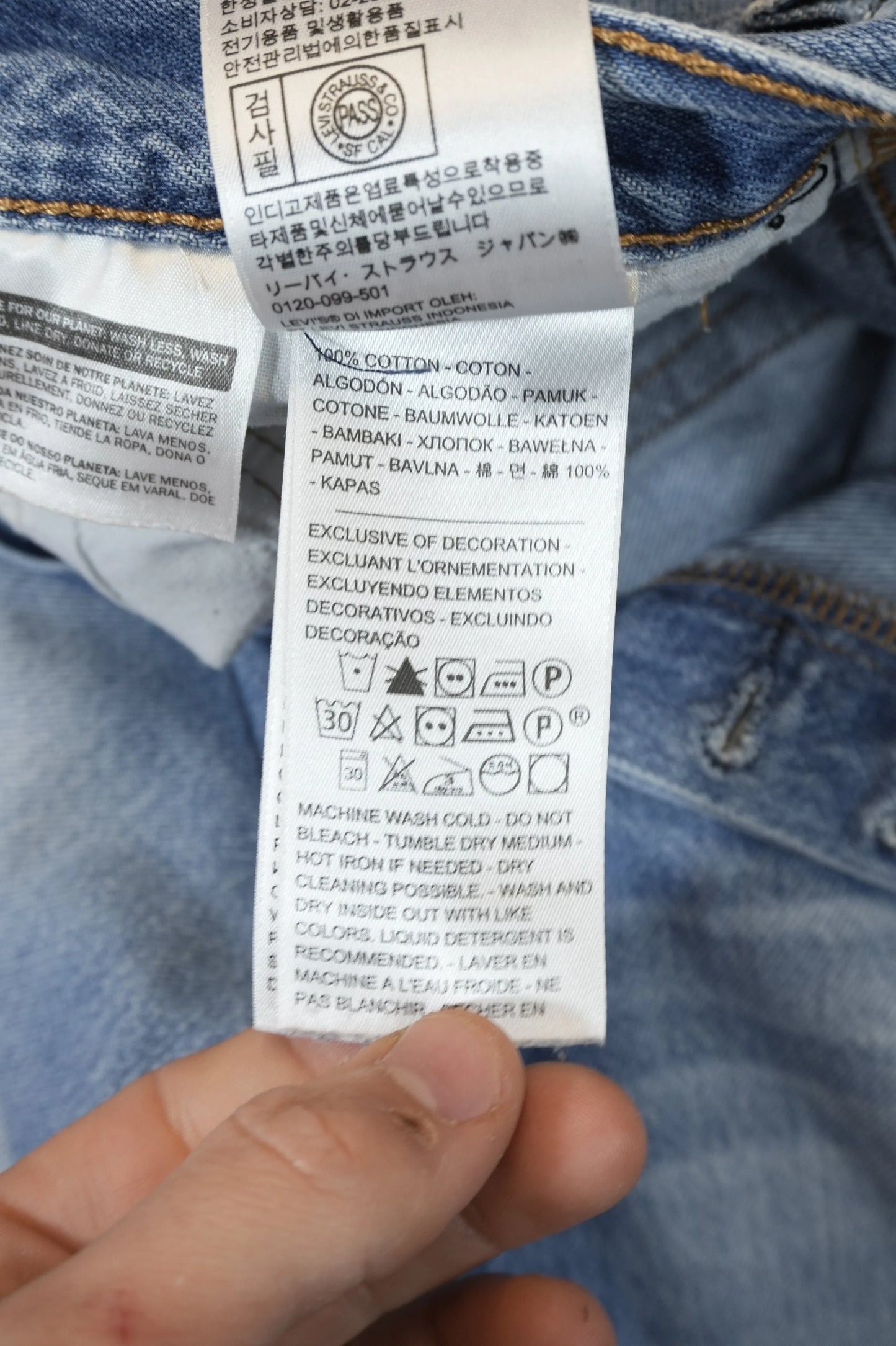 Levis 501 W27 L28 #6