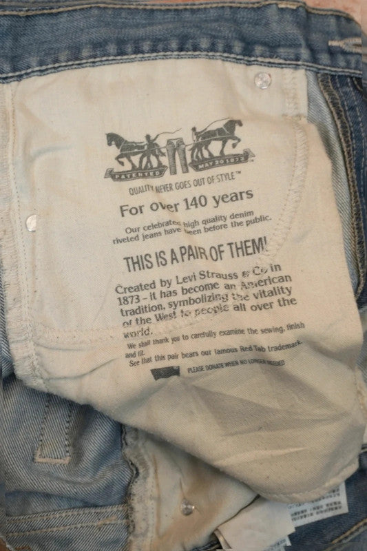 Levi's 511 W31 l32 azzurro #210