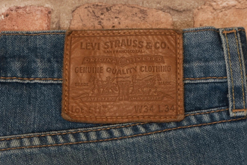 Levi's 511 W34 L34 blu #307
